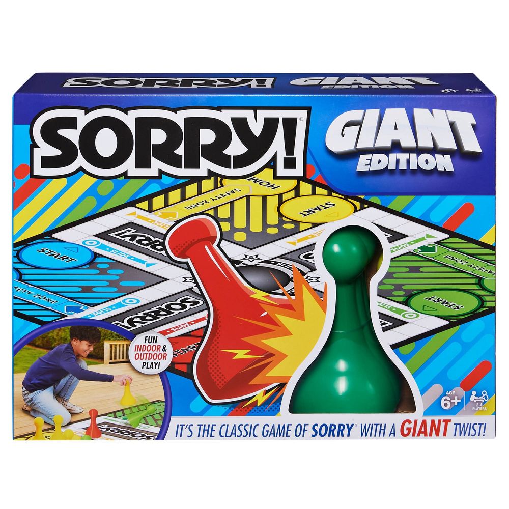 Giant “Sorry” Board Game